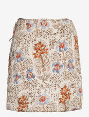 by Ti Mo - Autumn Drape Skirt - festkläder till outletpriser - vintage wallpaper - 1