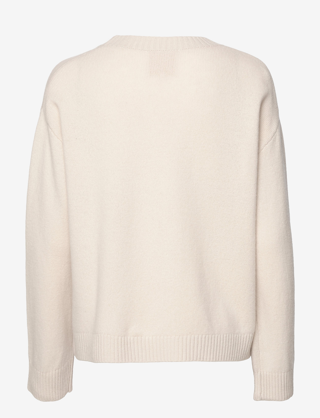by Ti Mo - Merino Knit Cardigan - beige - 1