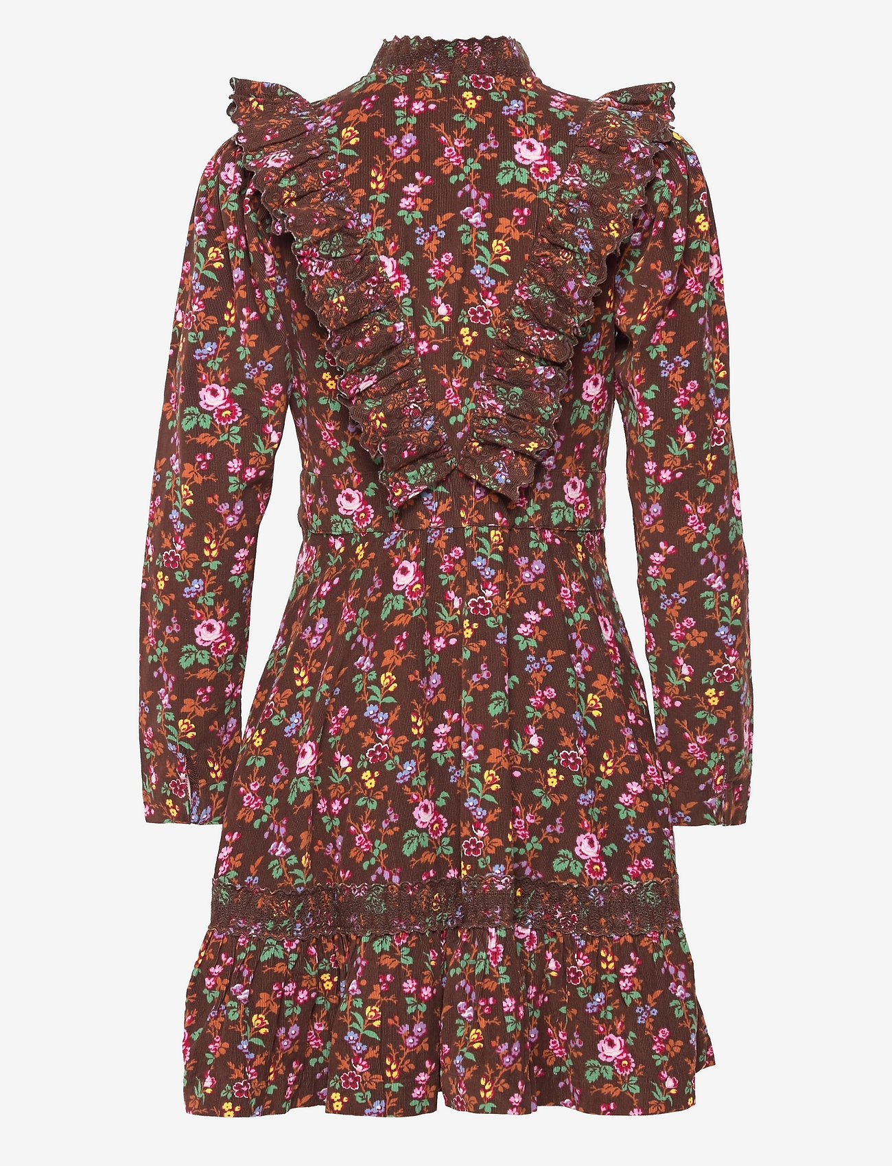 by Ti Mo - Baby Cord Button Down Dress - wildflowers - 1