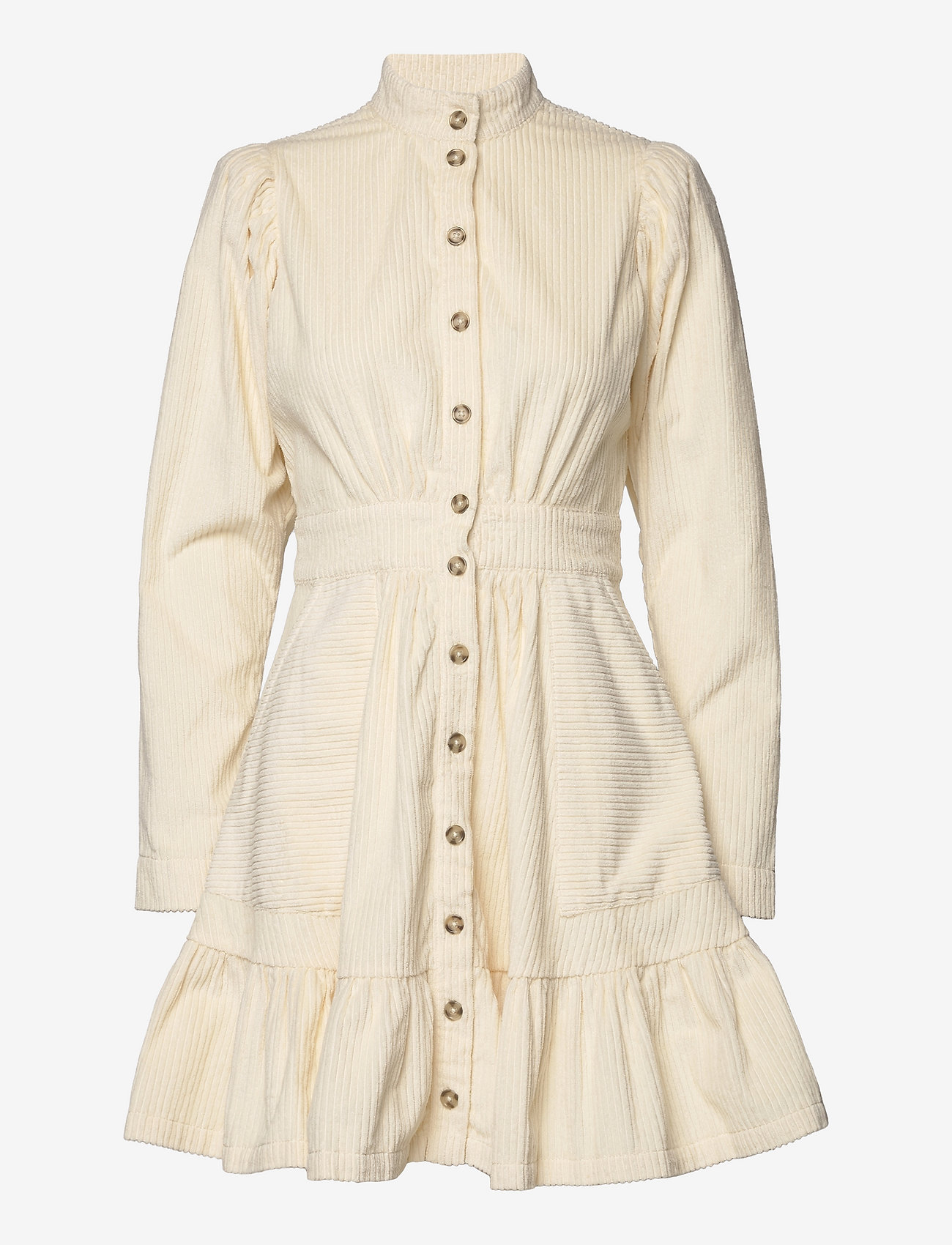 by Ti Mo - Corduroy Mini Dress - off white - 0