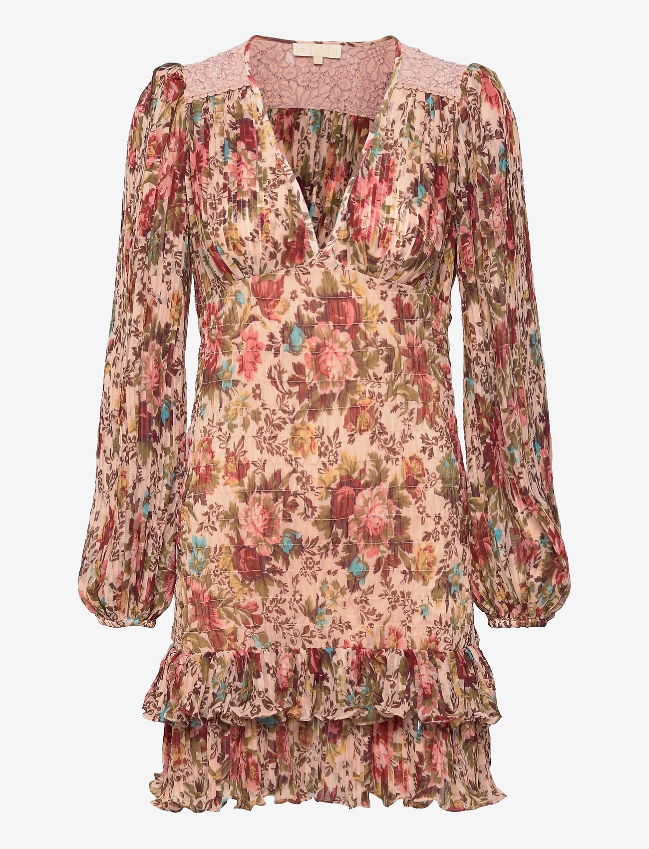 by Ti Mo - Plisse Mini Dress - vintage field - 0