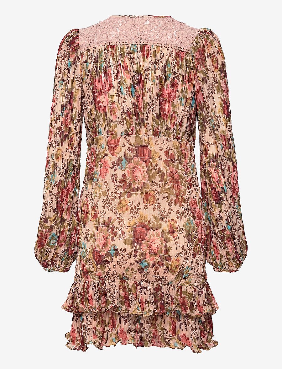 by Ti Mo - Plisse Mini Dress - vintage field - 1