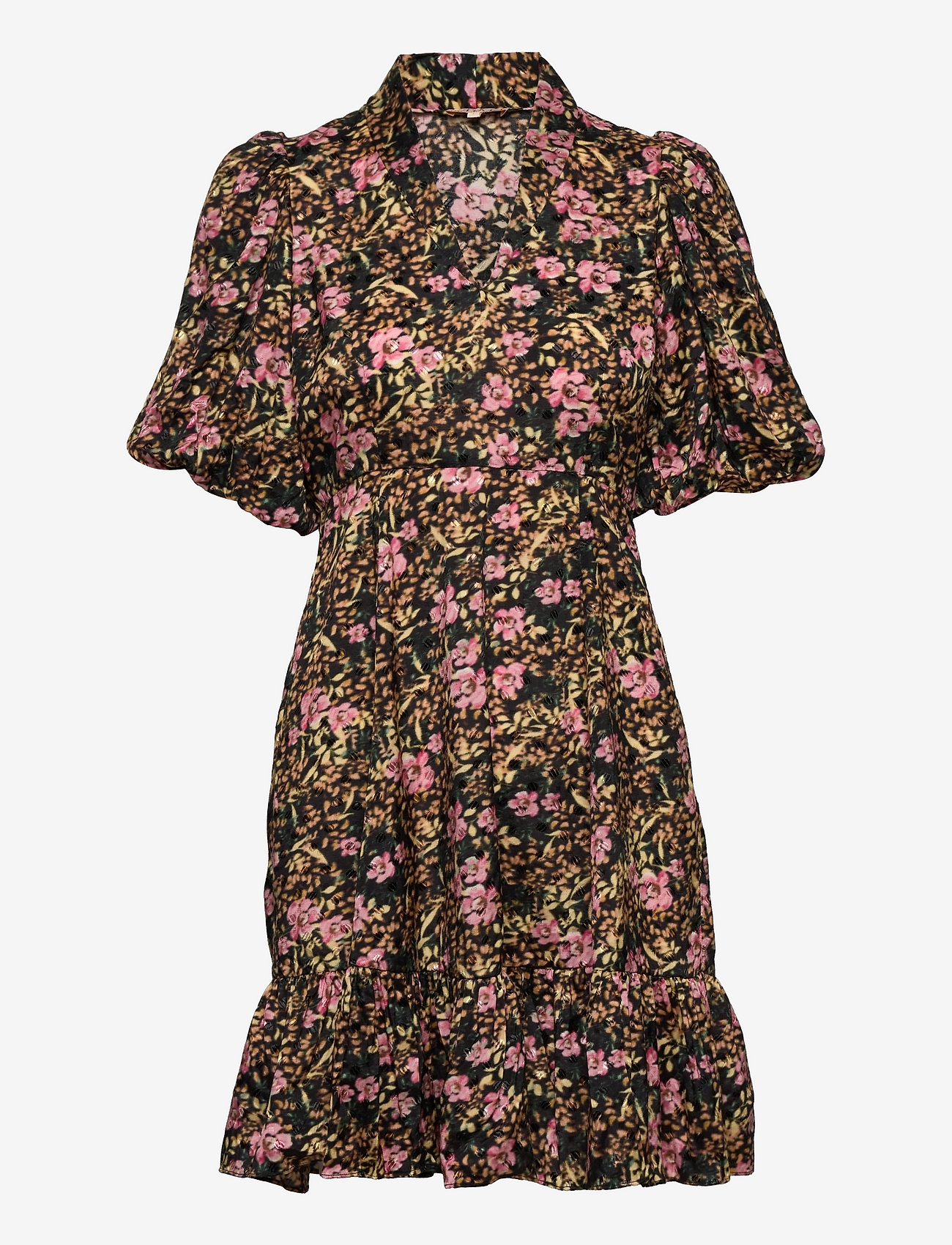 by Ti Mo - Delicate V-neck Dress - flora - 0