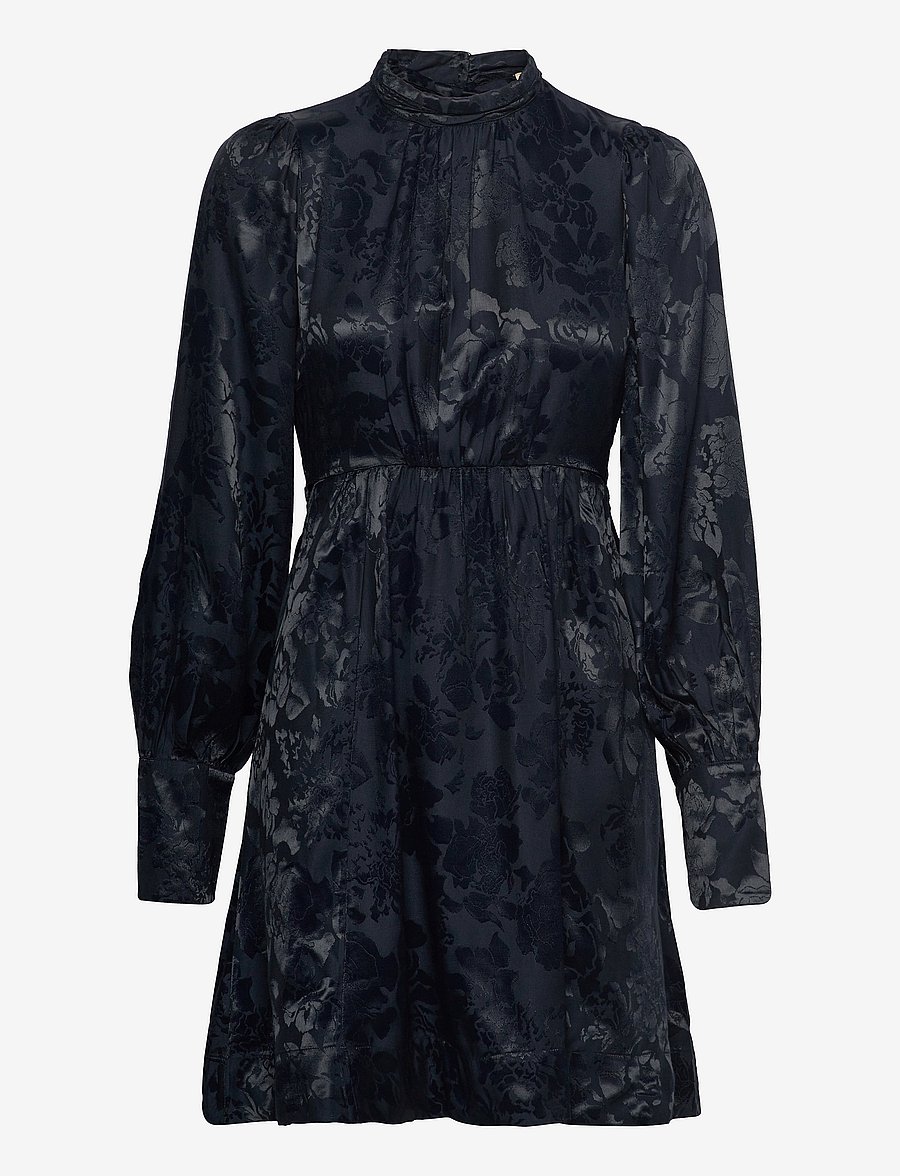 by Ti Mo - Jacquard Open Back Dress - china blue - 1