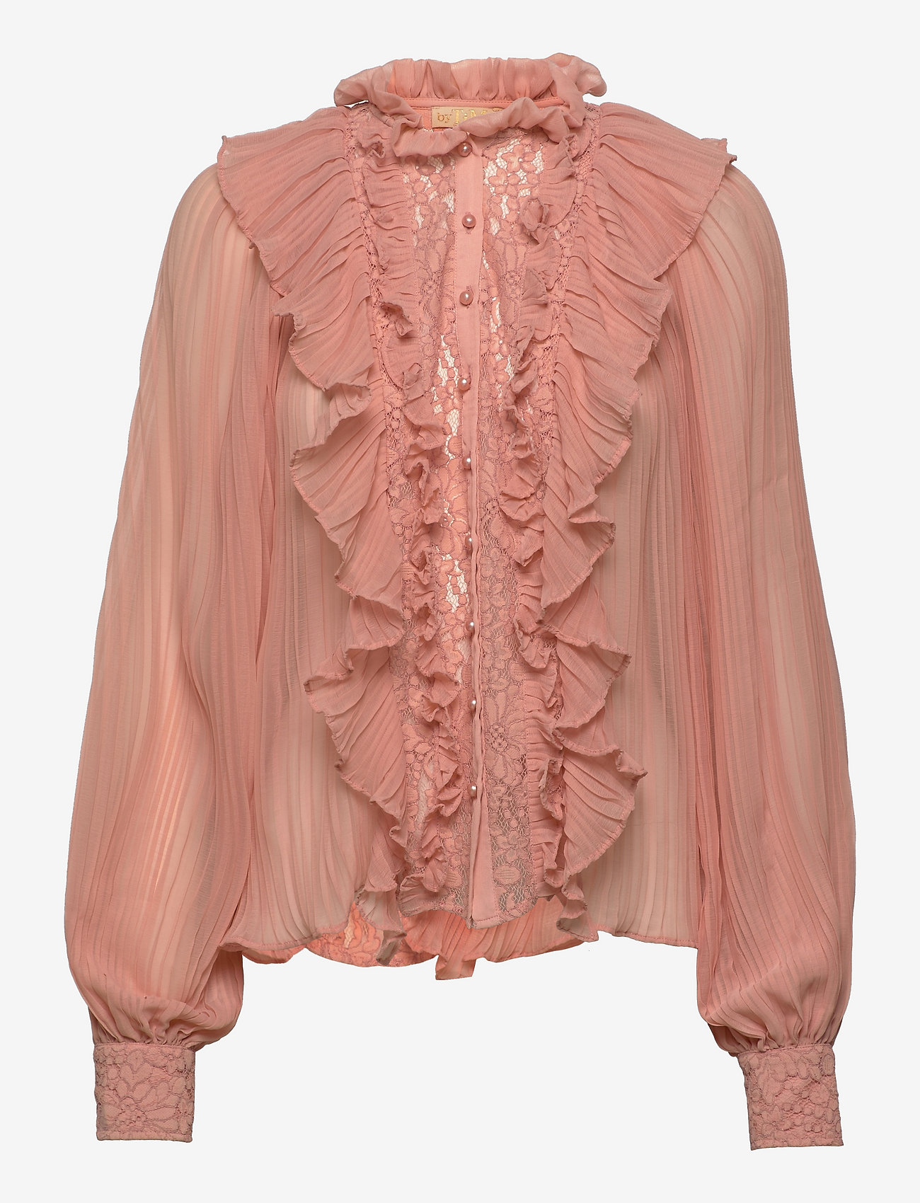 by Ti Mo - Plisse Blouse - pink - 0