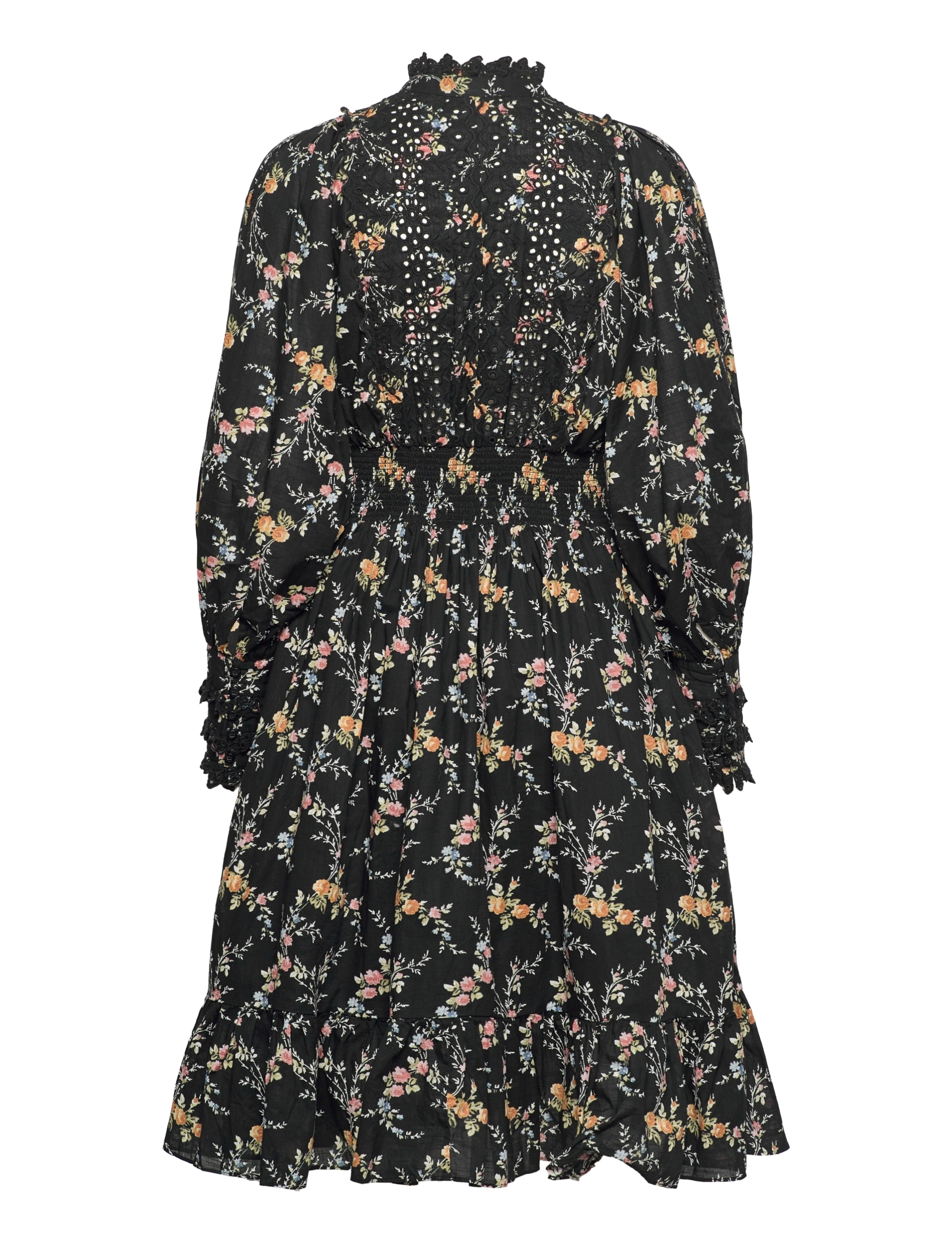 by Ti Mo - Cotton Slub Midi Dress - 226 - midnight field - 1
