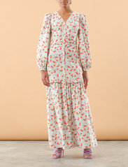 by Ti Mo - Festive Cotton Maxi Dress - maxi dresses - poppy - 2