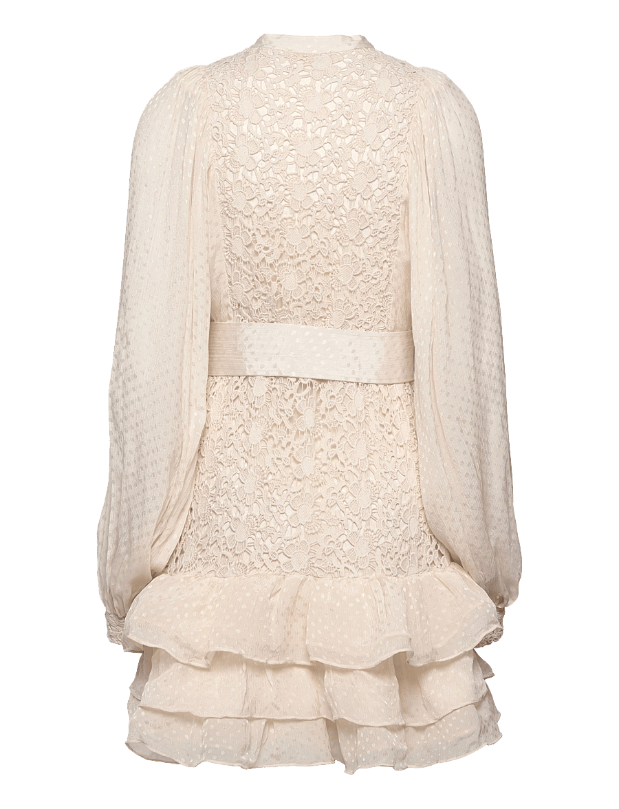 by Ti Mo - Dotted Jacquard Mini Dress - vintage - 1