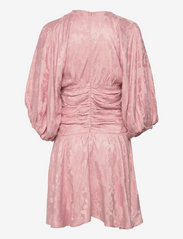 by Ti Mo - Jacquard Gathers Dress - party wear at outlet prices - pink - 1
