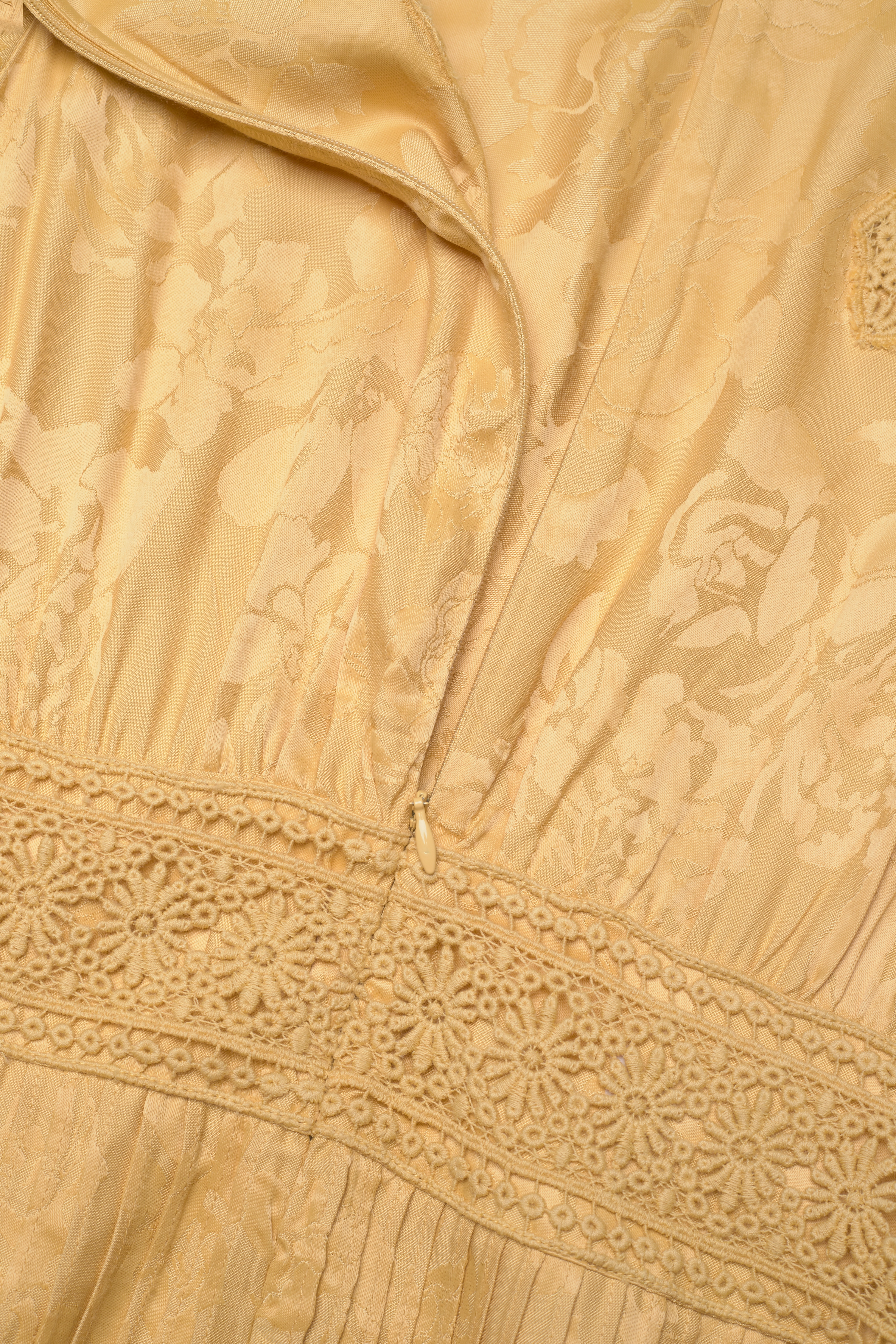 by Ti Mo - Jacquard Embroidery Dress - yellow - 5