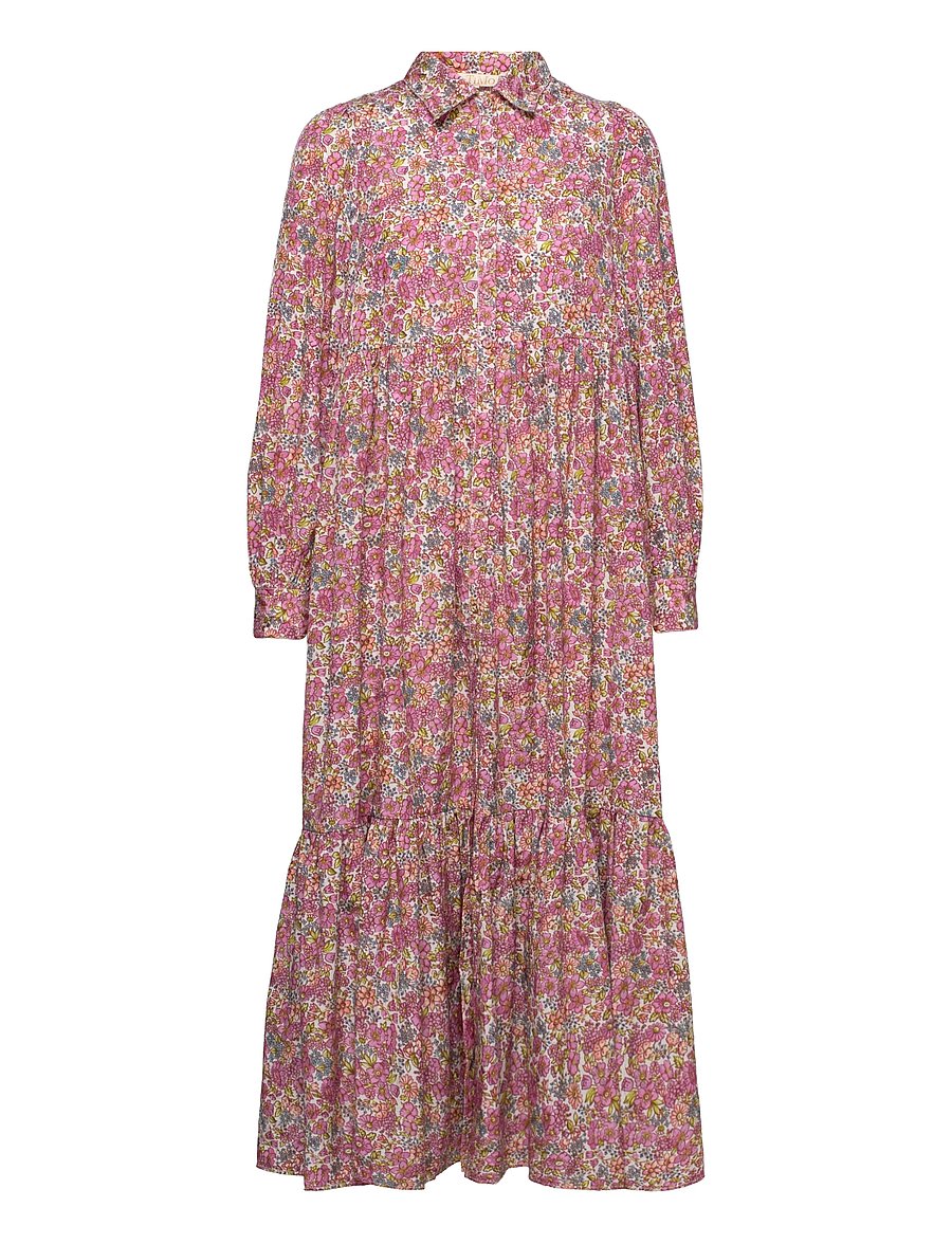 by Ti Mo - Cotton Jacquard Shirt Dress - light field - 1