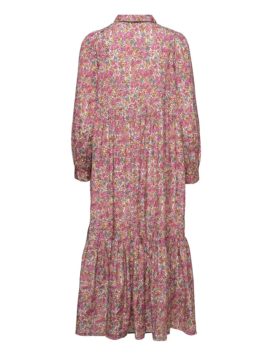 by Ti Mo - Cotton Jacquard Shirt Dress - light field - 2