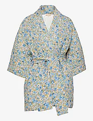 by Ti Mo - Linen Jacket - quilted jassen - 214 - blossoms - 0