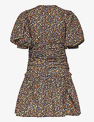 by Ti Mo - Poplin Rouching Dress - Īsas kleitas - 264 - dark blossom - 1
