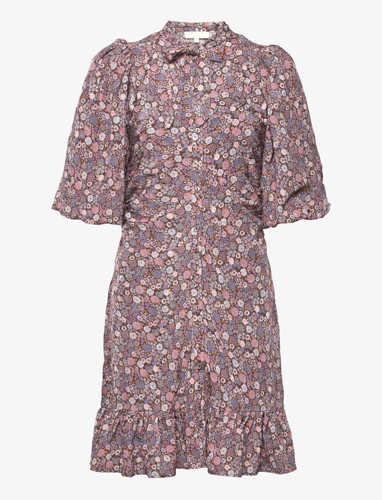 by Ti Mo - Jacquard Puffed Mini Dress - krótkie sukienki - daisy - 0