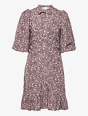 by Ti Mo - Jacquard Puffed Mini Dress - krótkie sukienki - daisy - 0