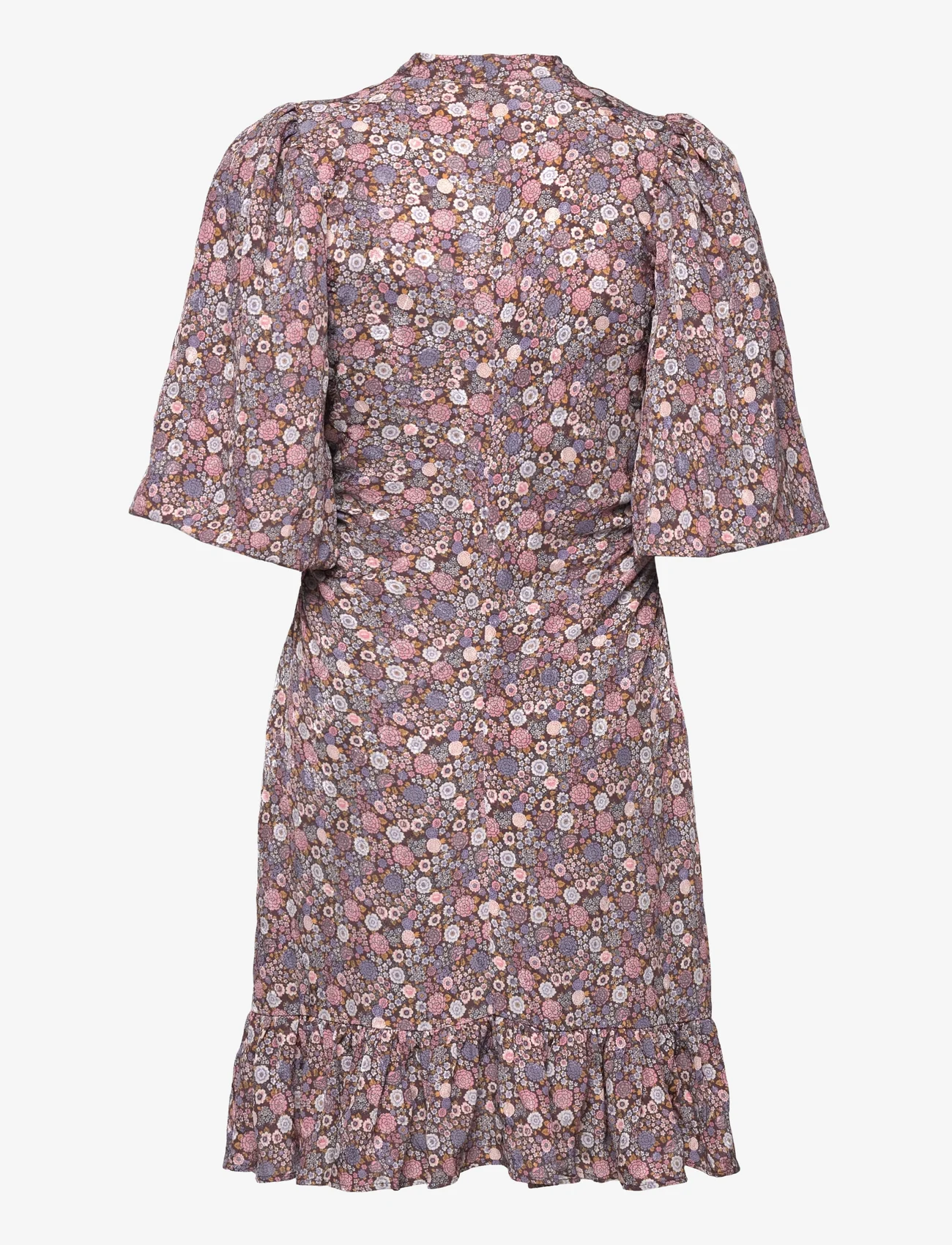 by Ti Mo - Jacquard Puffed Mini Dress - krótkie sukienki - daisy - 1