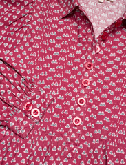 by Ti Mo - Structured Cotton Shift Dress - skjortklänningar - floral dots - 2