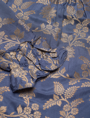 by Ti Mo - Brocade Ruffle Dress - french blue - 2
