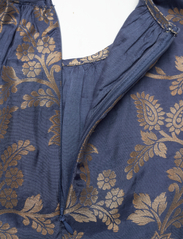 by Ti Mo - Brocade Ruffle Dress - festtøj til outletpriser - french blue - 3