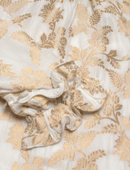 by Ti Mo - Brocade Ruffle Dress - feestelijke kleding voor outlet-prijzen - off white - 4