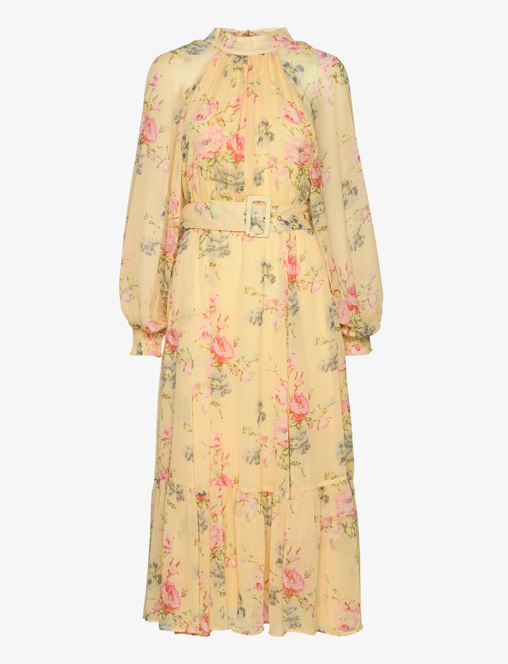 by Ti Mo Chiffon Open Back Dress dresses shop at Booztlet