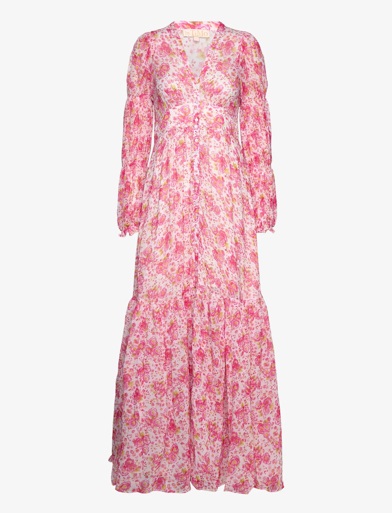 by Ti Mo Georgette Maxi Dress (455 - Pink Blossom), (304.16 €) | Large ...