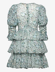 by Ti Mo - Georgette Flounce Dress - vakarėlių drabužiai išparduotuvių kainomis - 451 - blue birds - 1