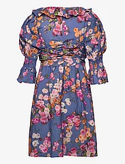 by Ti Mo - Linen V-neck Dress - sukienki letnie - 502 - poppy - 1