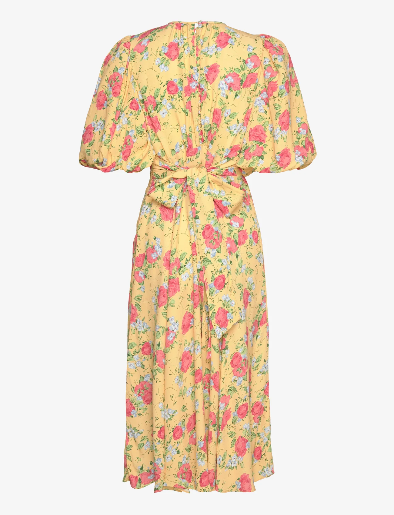 by Ti Mo - Spring Puffed Dress - ballīšu apģērbs par outlet cenām - 499 - camelia yellow - 1