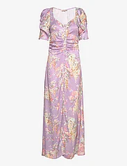 by Ti Mo - Crèpe Satin Maxi Dress - feestelijke kleding voor outlet-prijzen - 468 - vintage bouquet - 0