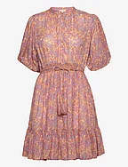 Bohemian Mini Dress - 514 - YELLOW POPPY