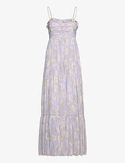 by Ti Mo - Georgette Strap Dress - festkläder till outletpriser - 541 - lilac flowers - 0