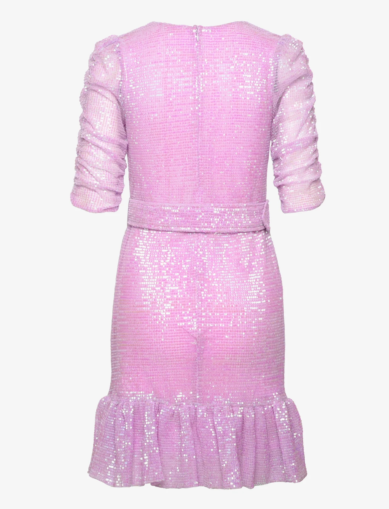 by Ti Mo - Sequins Mini Dress - festkläder till outletpriser - 046 - liliac - 1