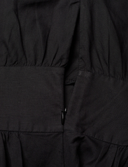 by Ti Mo - Embroidery Belt Dress - marškinių tipo suknelės - 099 - black - 3