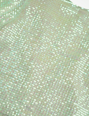 by Ti Mo - Sequins Blouse - kortermede bluser - 039 - green - 7