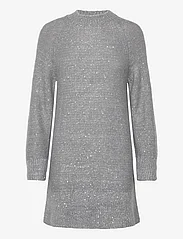 by Ti Mo - Glitter Knit Dress - strikkjoler - 051 - silver - 0