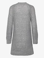 by Ti Mo - Glitter Knit Dress - stickade klänningar - 051 - silver - 1
