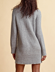 by Ti Mo - Glitter Knit Dress - knitted dresses - 051 - silver - 3