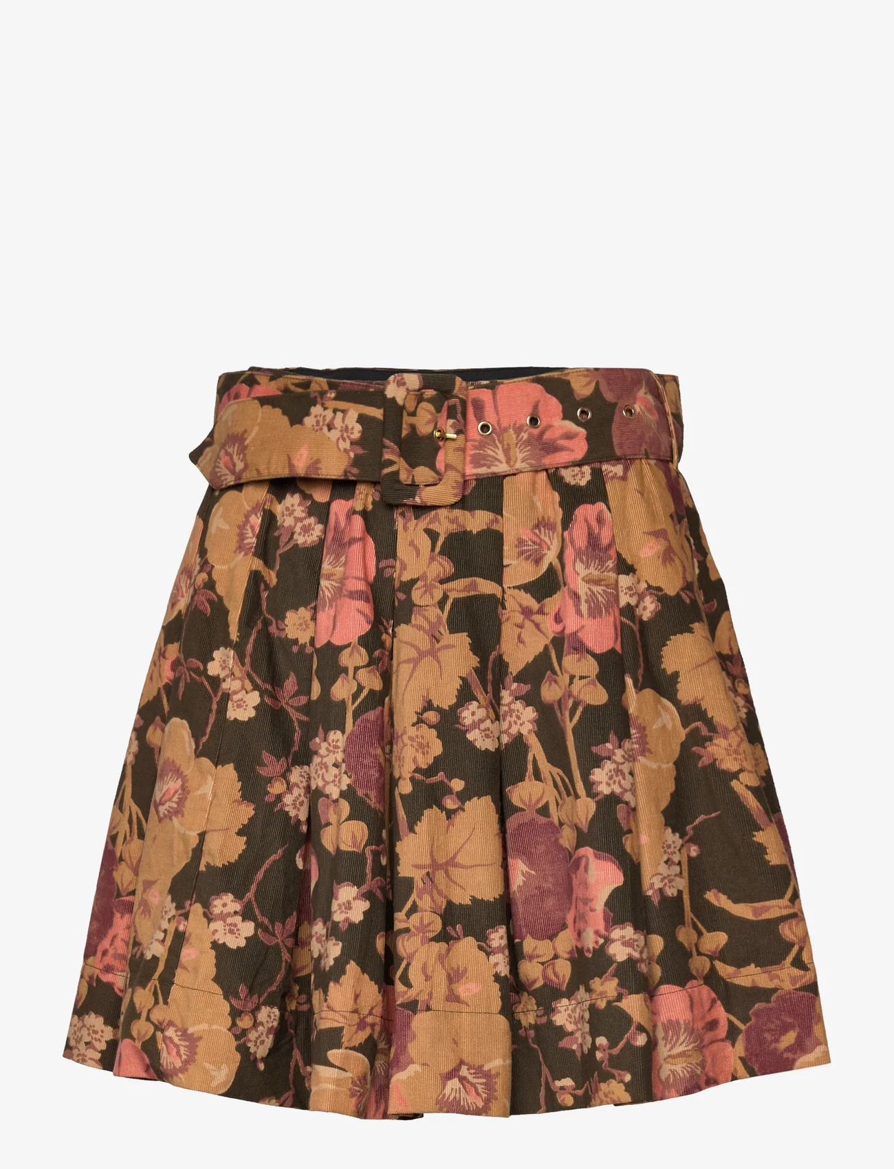 by Ti Mo - Baby Cord Skirt - korta kjolar - 603 - green garden - 0