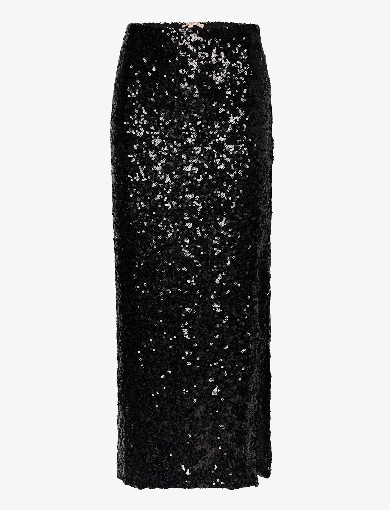 by Ti Mo - Sequins Skirt - spódnice długie - 099 - black - 0