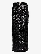 Sequins Skirt - 099 - BLACK