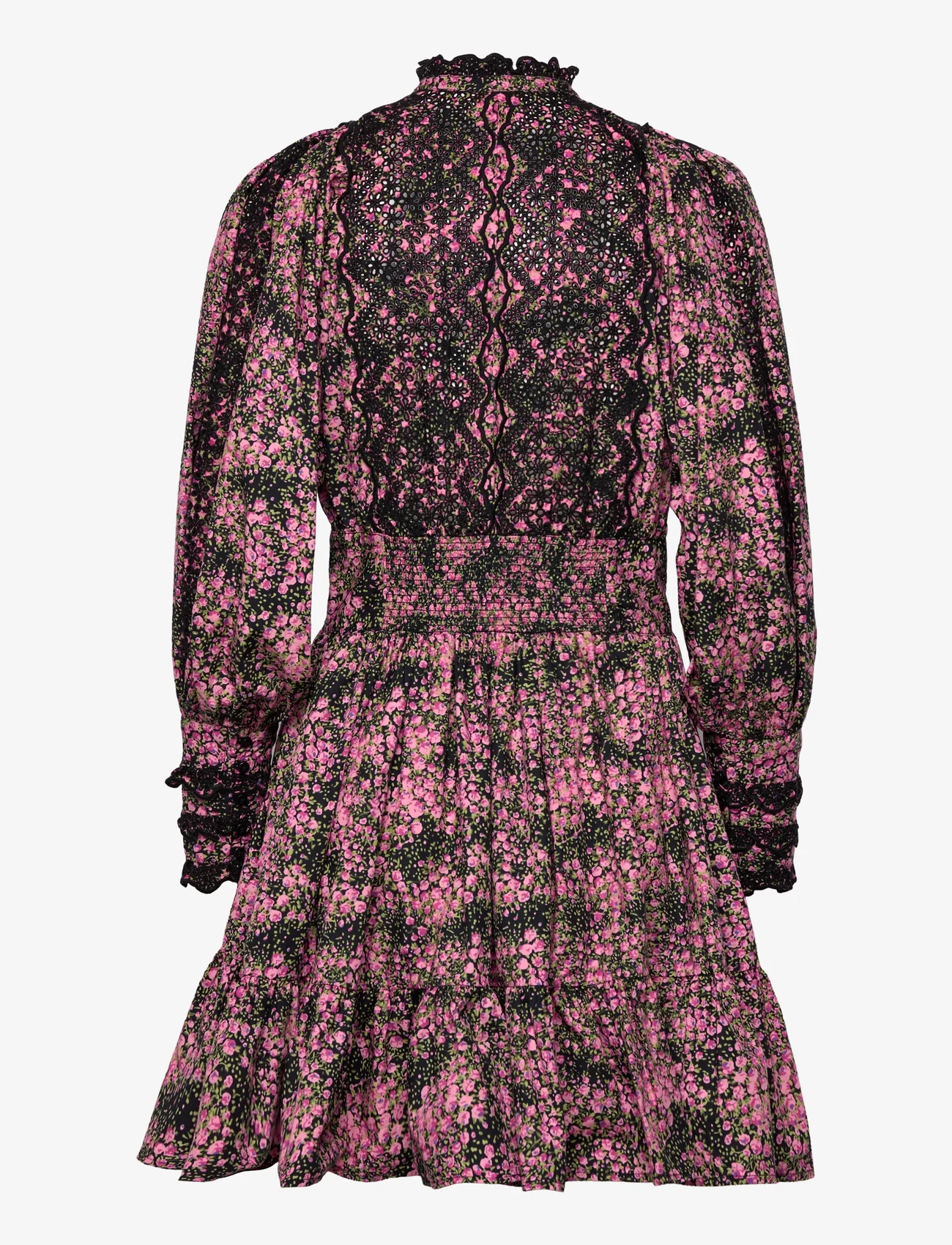 by Ti Mo - Décorated Poplin Mini Dress - korte kjoler - 563 - petite rose - 1