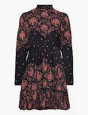 by Ti Mo - Baby Cord Belt Dress - vasarinės suknelės - 602 - black paisley - 0