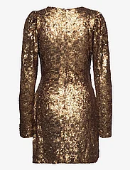 by Ti Mo - Sequins Mini Dress - party wear at outlet prices - 009 - golden - 1