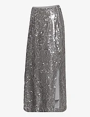 by Ti Mo - Sequins Maxi Skirt - maxi nederdele - 051 - silver - 3