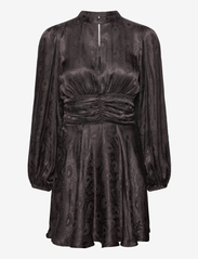 Jacquard Mini dress - 099 - BLACK