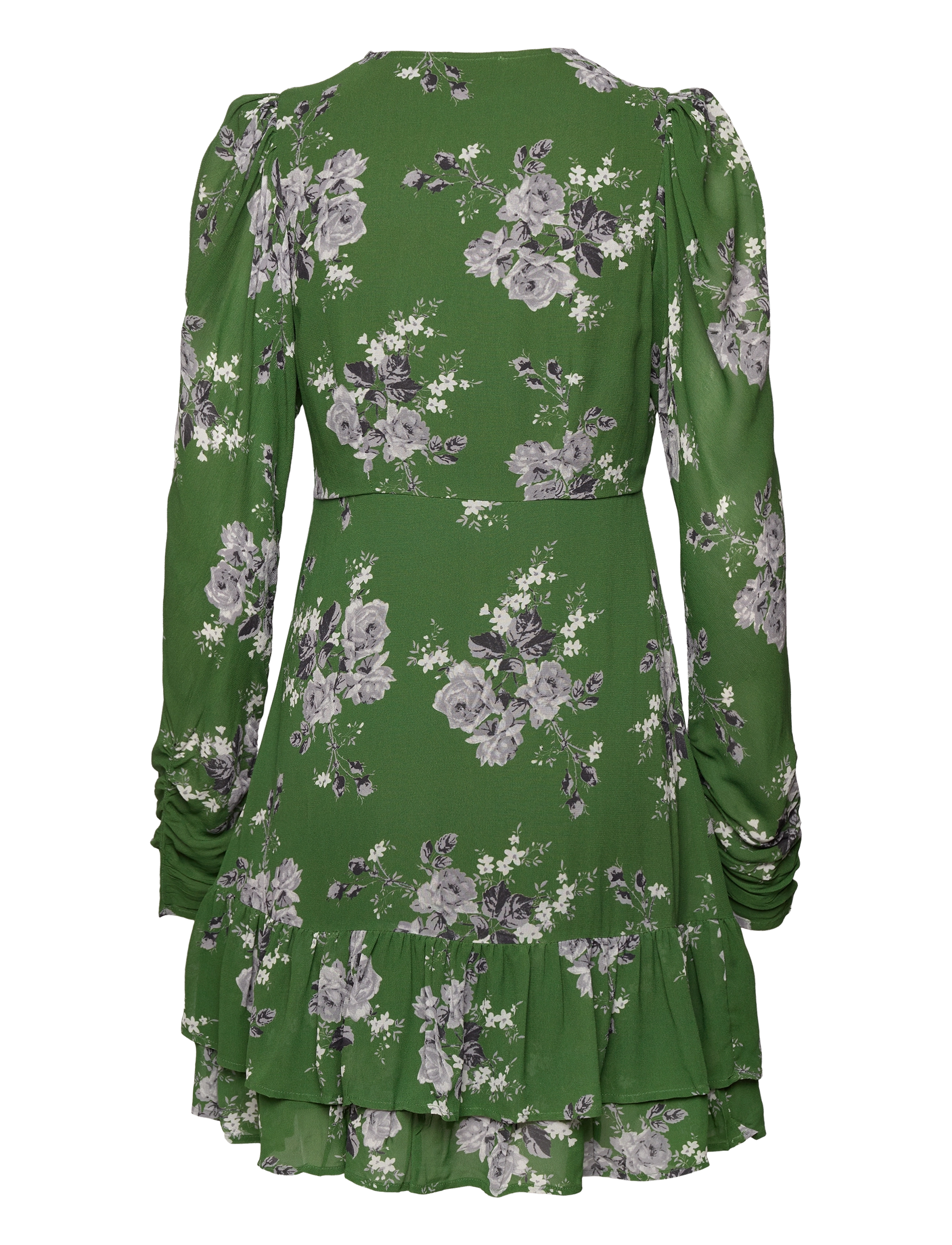 by Ti Mo - Spring Mini Dress - korte kjoler - 654 - green rose - 1
