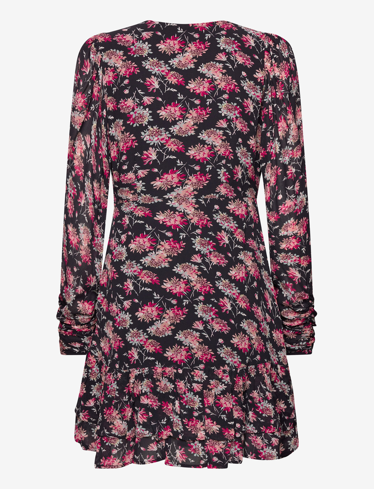 by Ti Mo - Spring Mini Dress - kurze kleider - 657 - red flora - 1