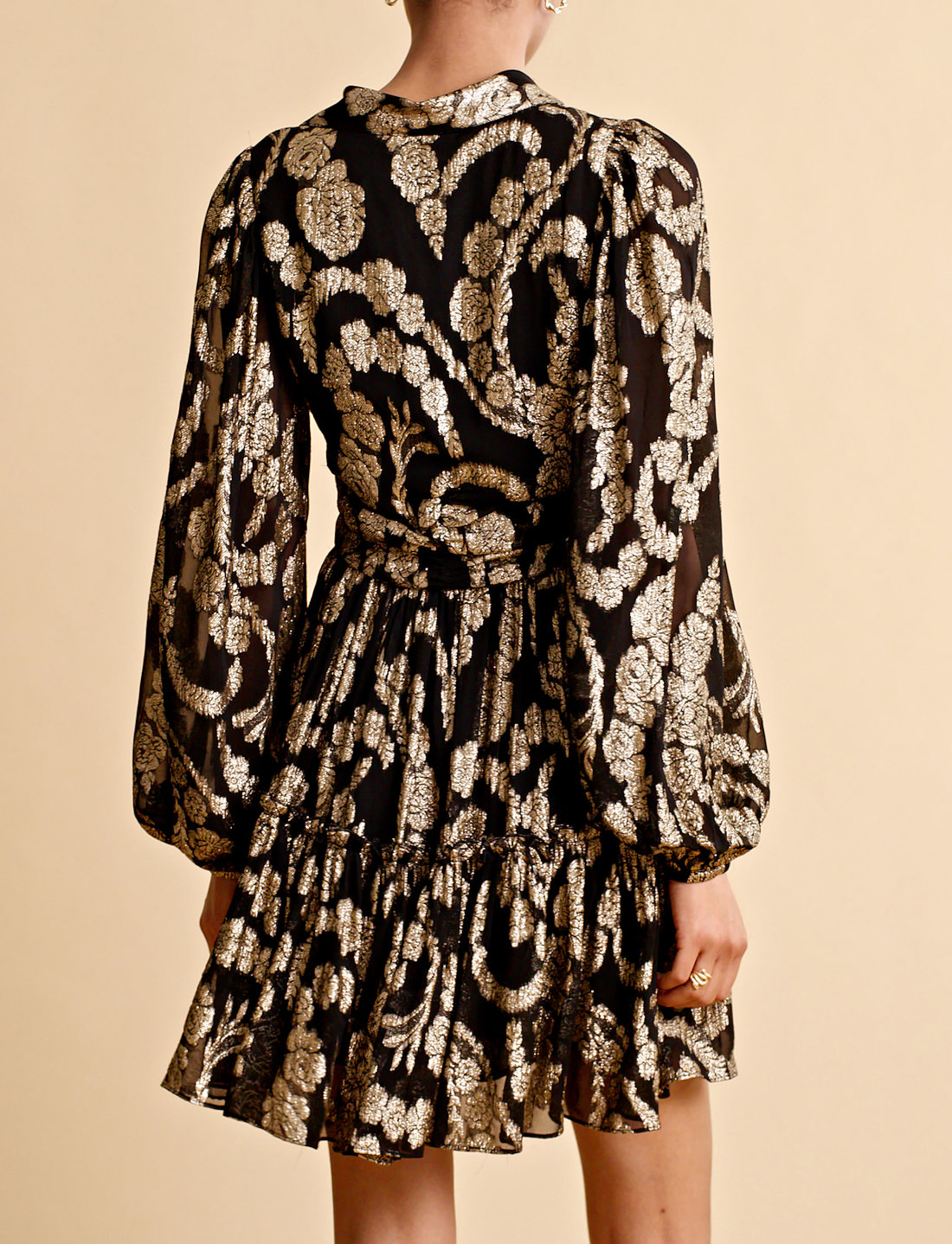 by Ti Mo Brocade Georgette Shirt Dress Robes courtes Boozt